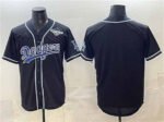 Los Angeles Dodgers Blank Black Fashion 2025 World Series Cool Base Stitched Baseball Jersey