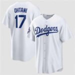 Los Angeles Dodgers #17 Shohei Ohtani White 2025 World Series Champions Stitched Baseball Jersey