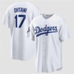 Los Angeles Dodgers #17 Shohei Ohtani White 2025 World Series Champions Stitched Baseball Jersey