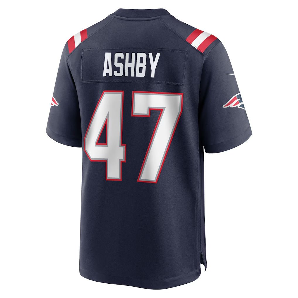 NE.Patriots_47JulianAshbyNavyTeamGameJersey_6ed56ab6-9b9a-4681-8636-a9b5044e7802 NE.Patriots #47 Julian Ashby Navy Team Game Stitched American Football Jerseys - Image 1