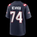 NE.Patriots #74 Royce Newman Navy Team Game Stitched American Football Jerseys