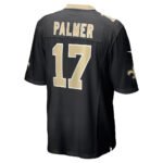 NO.Saints #17 Trey Palmer Black Team Game Stitched American Football Jersey