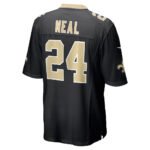 NO.Saints #24 Devin Neal Black Team Game Stitched American Football Jersey
