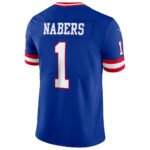 NY.Giants #1 Malik Nabers Royal Alternate 2 Legacy Vapor Untouchable Limited Stitched American Football Jerseys