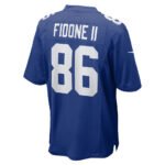 NY.Giants #86 Thomas Fidone II Royal Team Game Stitched American Football Jerseys