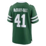 NY.Jets #41 Marcelino McCrary-Ball Legacy Green Team Game Stitched American Football Jerseys