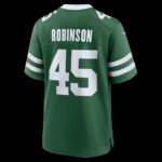 NY.Jets #45 Mark Robinson Legacy Green Team Game Stitched American Football Jerseys