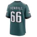 P.Eagles #66 Drew Kendall Midnight Green Team Game Stitched American Football Jerseys