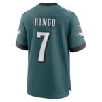 P.Eagles #7 Kelee Ringo Midnight Green Team Game Stitched American Football Jerseys