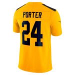 P.Steelers #24 Joey Porter Jr. Gold Alternate 1933 Throwback Vapor F.U.S.E. Limited Stitched American Football Jerseys