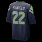 S.Seahawks #22 Rashid Shaheed College Navy Team Game Stitched American Football Jerseys