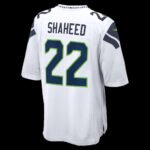 S.Seahawks #22 Rashid Shaheed White Game Stitched American Football Jerseys