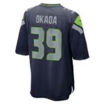 S.Seahawks #39 Ty Okada College Navy Team Game Stitched American Football Jerseys