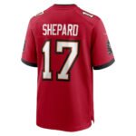 TB.Buccaneers #17 Sterling Shepard Red Team Game American Football Jerseys