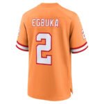 TB.Buccaneers #2 Emeka Egbuka Creamsicle Alternate 2 Game American Football Jerseys