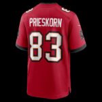 TB.Buccaneers #83 Caden Prieskorn Red Team Game American Football Jerseys