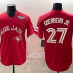 Toronto Blue Jays #27 Vladimir Guerrero Jr. Red 2025 World Series Cool Base Stitched Baseball Jersey