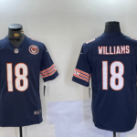 Chicago Bears#18 Williams  Stitched American Football Jerseys （Support customization）