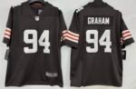 Cleveland Browns #94 American football jerseys; the jerseys can be customized and printed with any number and any player's name.