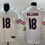 Chicago Bears#18 Williams  Stitched American Football Jerseys （Support customization）