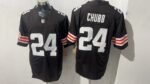 Cleveland Browns #24 American football jerseys; the jerseys can be customized and printed with any number and any player's name