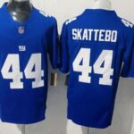 New York Giants#44 SKATTEBO Stitched American Football Jerseys （Support customization）