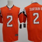 Denver Broncos#2  SURTAIN II Stitched American Football Jerseys （Support customization）