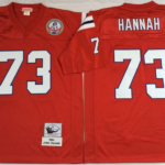 New England Patriots#73 hannah  Stitched American Football Jerseys （Legacy Replica Jersey）