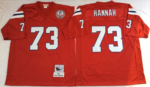 New England Patriots#73 hannah  Stitched American Football Jerseys （Legacy Replica Jersey）
