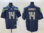 Seattle Seahawks#14 darnold Stitched American Football Jerseys （Support customization）