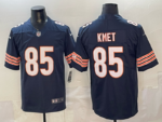 Chicago Bears#85 KMET  Stitched American Football Jerseys （Support customization）