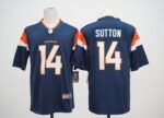Denver Broncos#14 sutton Stitched American Football Jerseys （Support customization）