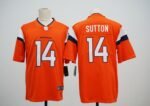 Denver Broncos#14 sutton Stitched American Football Jerseys （Support customization）