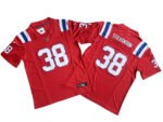 New England Patriots #38 Stitched American Football Jerseys （Support customization）