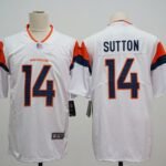 Denver Broncos#14 sutton Stitched American Football Jerseys （Support customization）