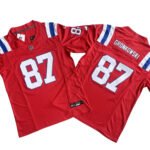 New England Patriots #87 Stitched American Football Jerseys （Support customization）