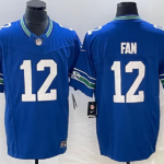 Seattle Seahawks#12 FAN Stitched American Football Jerseys （Support customization）