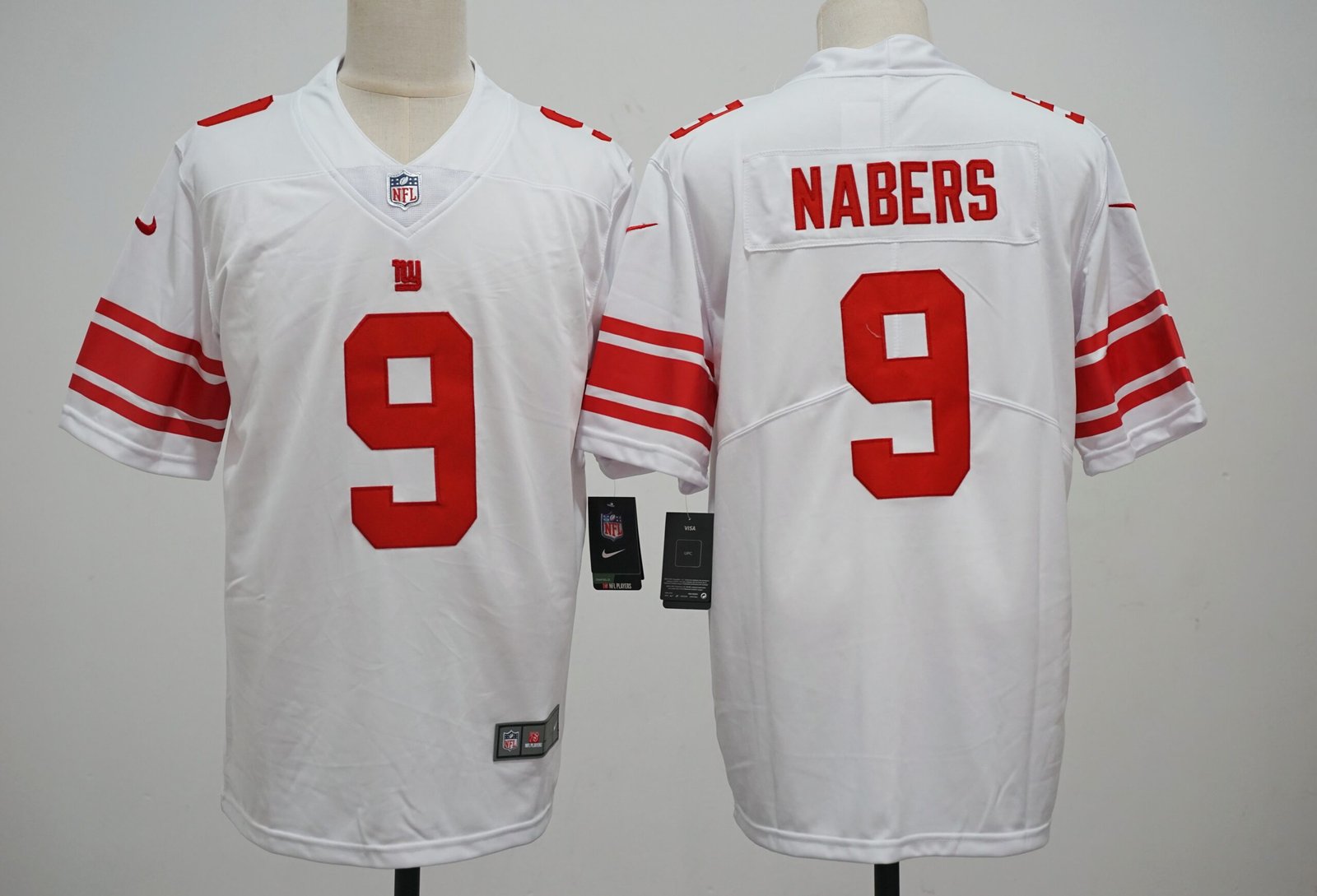 21 New York Giants#9 NABERS Stitched American Football Jerseys (Support customization) - Image 1