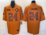 Cleveland Browns #24 American football jerseys; the jerseys can be customized and printed with any number and any player's name