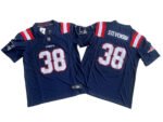New England Patriots #38 Stitched American Football Jerseys （Support customization）