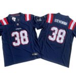 New England Patriots #38 Stitched American Football Jerseys （Support customization）