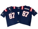 New England Patriots #87 Stitched American Football Jerseys （Support customization）
