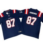 New England Patriots #87 Stitched American Football Jerseys （Support customization）