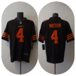 Cleveland Browns #4 American football jerseys; the jerseys can be customized and printed with any number and any player's name