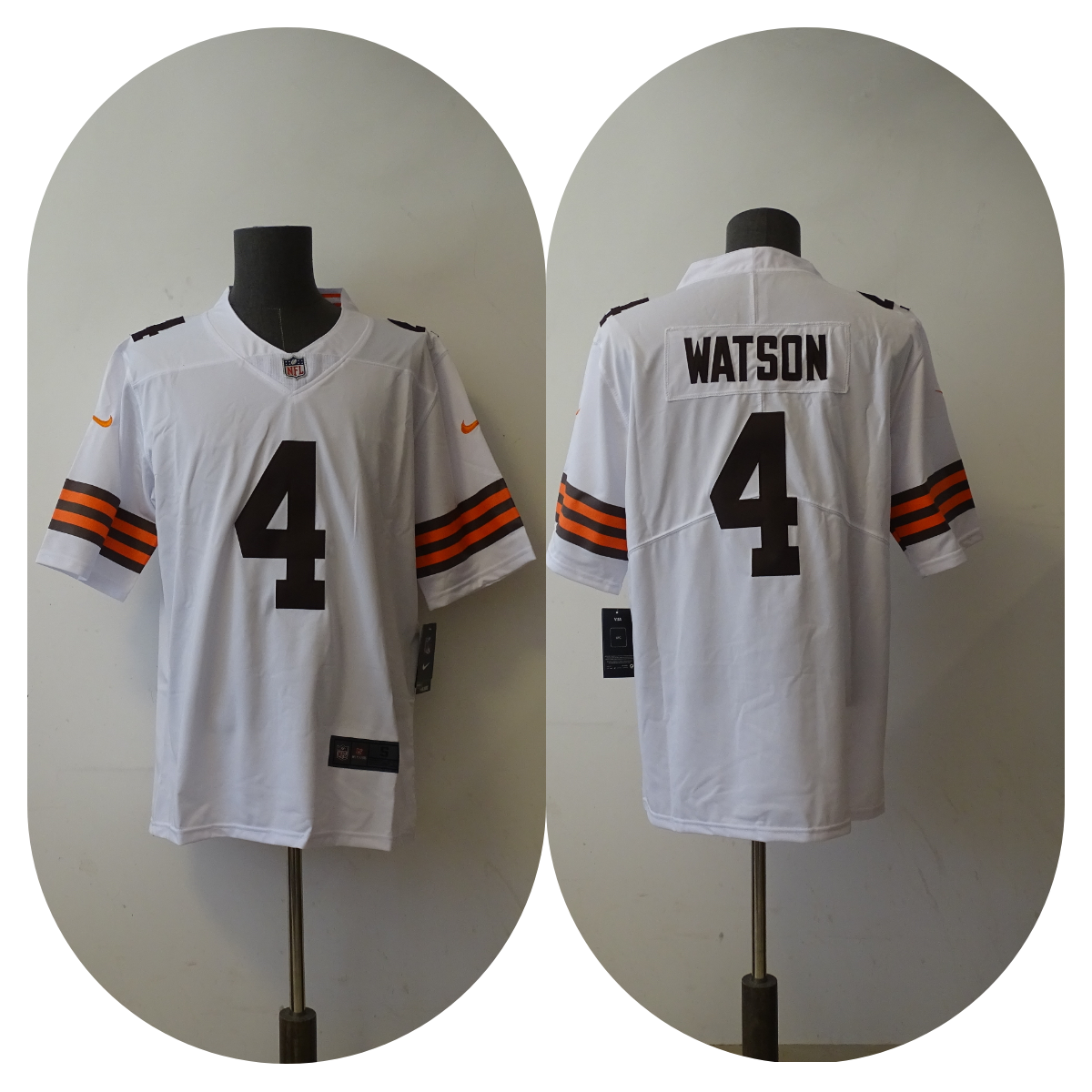 27 Cleveland Browns #2 American football jerseys; the jerseys can be customized and printed with any number and any player's name - Image 1