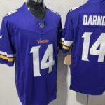 Minnesota Vikings#14 Stitched American Football Jerseys （Support customization）