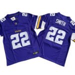 Minnesota Vikings#22 Stitched American Football Jerseys （Support customization）