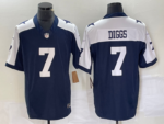 Dallas Cowboys #7 American football jerseys can be customized with any number and player's name