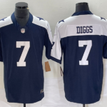 Dallas Cowboys #7 American football jerseys can be customized with any number and player's name