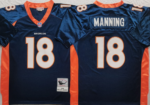 Denver Broncos#18 manning old Stitched American Football Jerseys （Support customization）